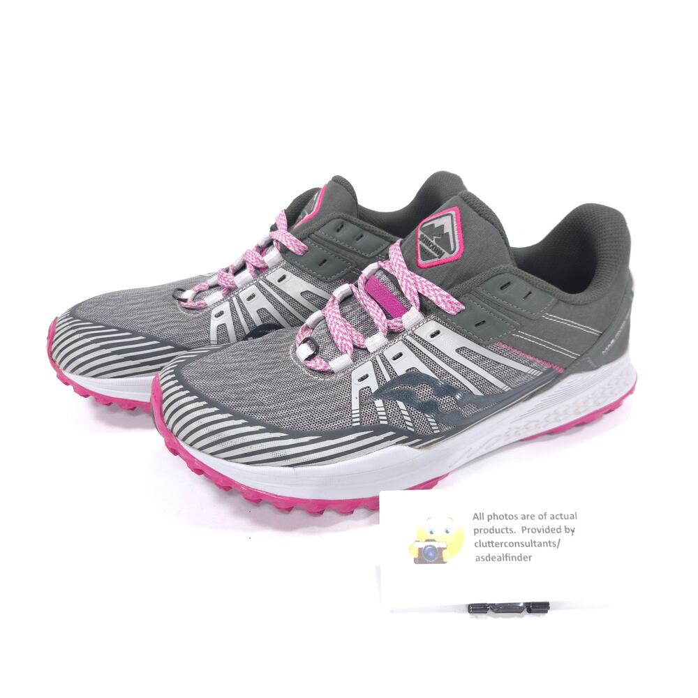 Saucony Mad River TR2 Trail Hiking Running Shoe Womens Size 9.5 S10582-2 Gray